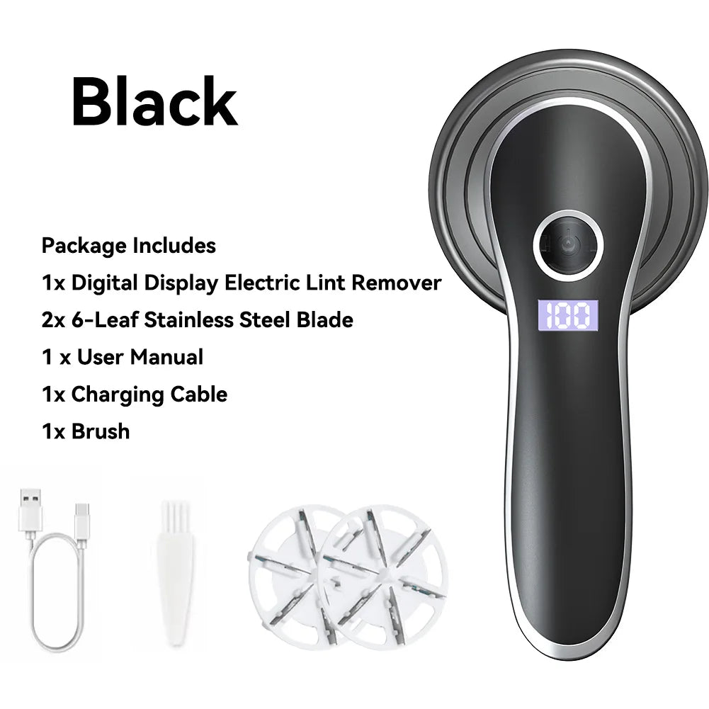 Electric Digital Display Lint Removerj