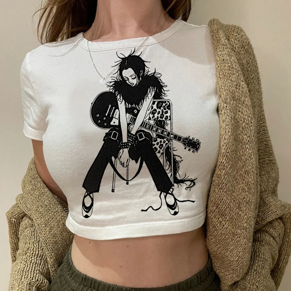 Cropped tee
