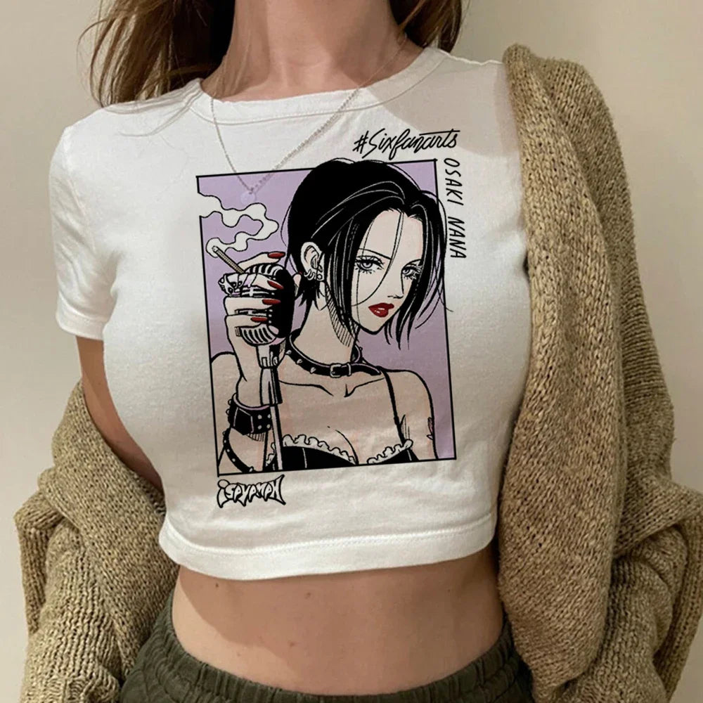Cropped tee