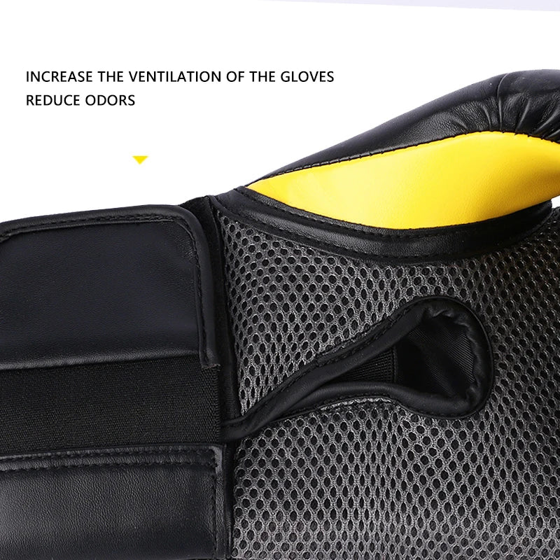 LASTSTAND 10 12 14oz MMA Boxing Gloves for Adult Professional Free Fighting Taekwondo Equipment Kickboxing Sandbag Equipment