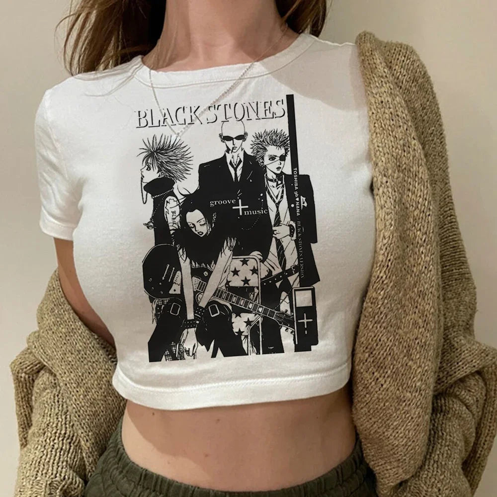 Cropped tee