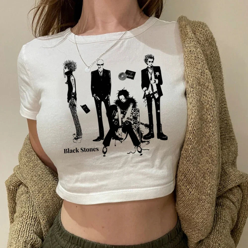 Cropped tee