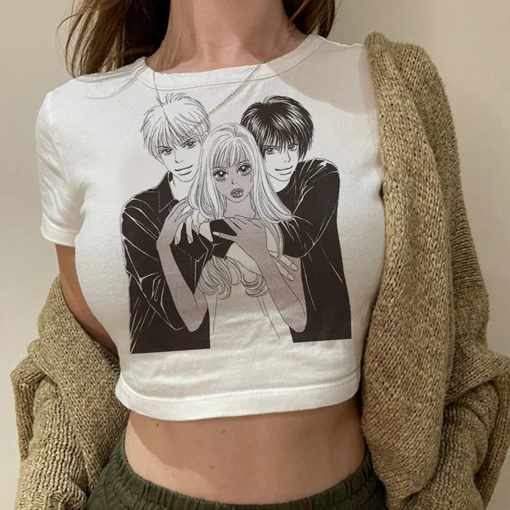 Cropped tee