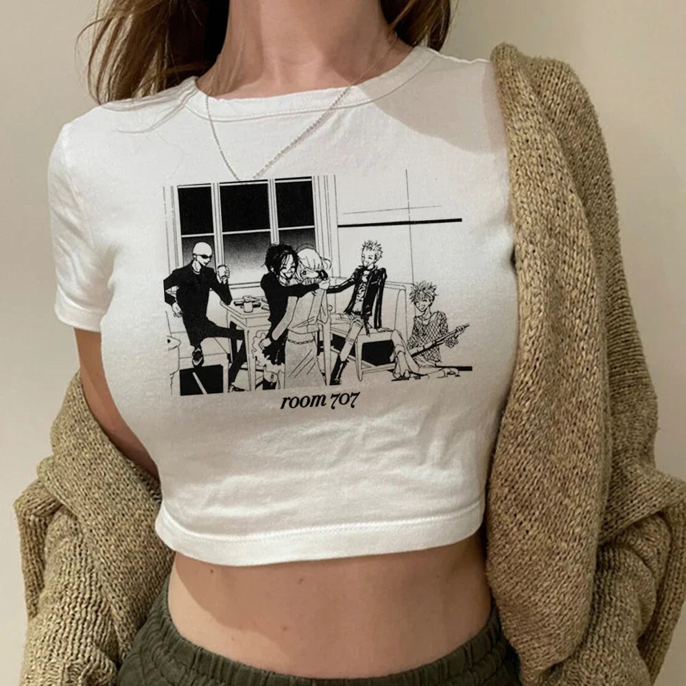 Cropped tee