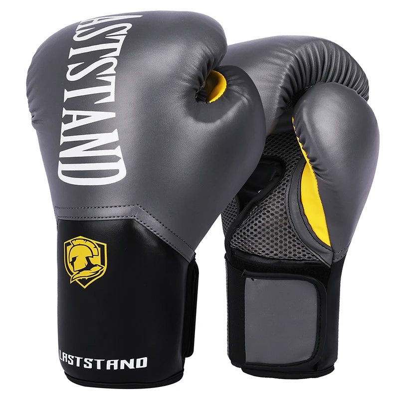 LASTSTAND 10 12 14oz MMA Boxing Gloves for Adult Professional Free Fighting Taekwondo Equipment Kickboxing Sandbag Equipment