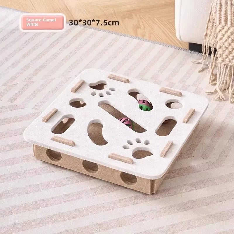 Cat Puzzle Toy Felt Puzzle Box