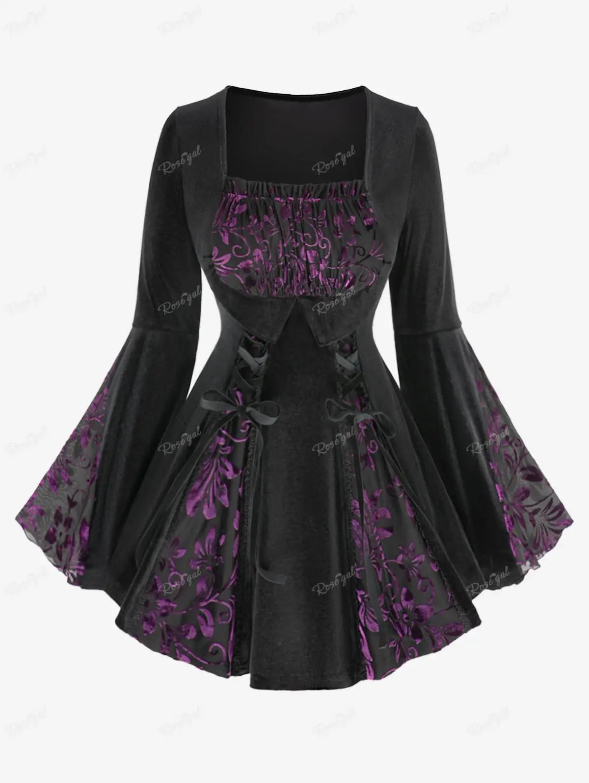 ROSEGAL Gothic Floral