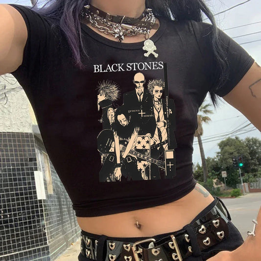 Cropped tee