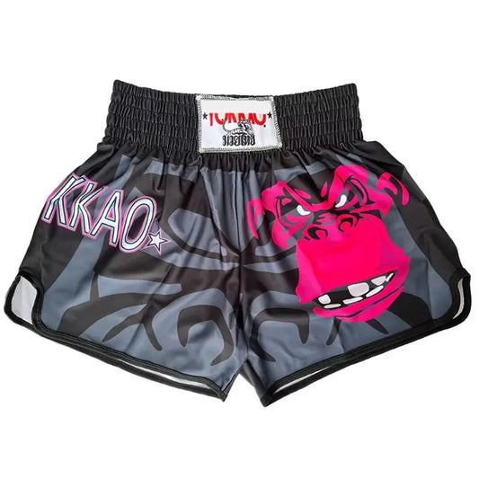 Boxing Muay Thai Shorts High Elastic Speed Dry Breathable Sanda Shorts Free Combat Pants Boxing Trunks