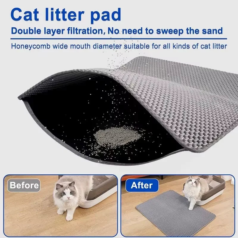 Large Cat Litter Mat Waterproof