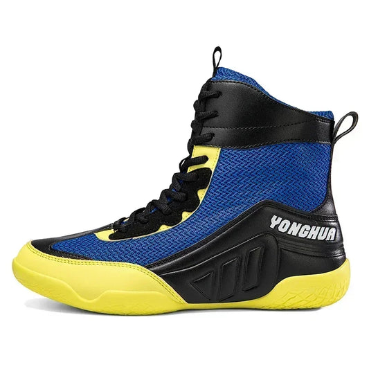 Men Boxing Boots Sneakers Classic Luxury Breathable Sports Adult Sneakers Comfortable Gear Women Original Non-Slip Boxing Shoes