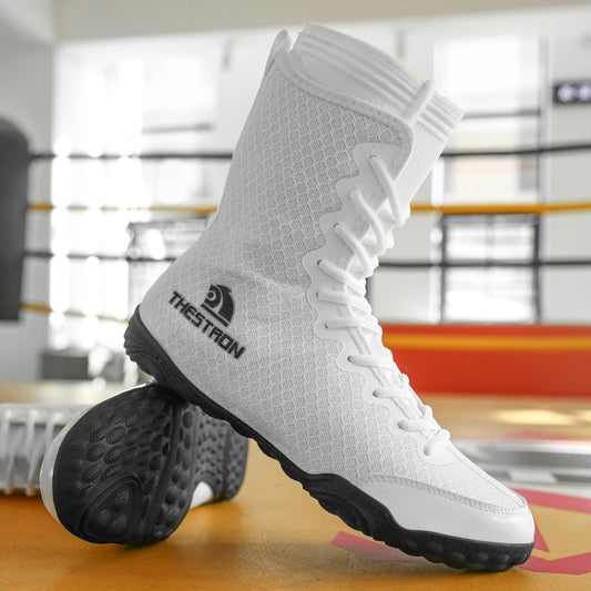 Men Professional Wrestling Shoes Anti Slip Boxing Sneakers Size 39-47 Flighting Footwears